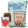Bubble Tea Kit Refills - Extra Boba Pearls & Milk Tea Powder Packets For Bubble Tea Set. Instant Tapioca Pearls/Boba Balls In Brown Sugar Syrup, 3 in 1 Flavoured Milkshake Powder Drink Mix view 1