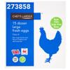Chef's Larder 15 Dozen Large Fresh Eggs x 1 view 1