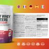 BioTechUSA Iso Whey Zero Clear Drink Powder, Refreshing, Sugar-Free, Lactose-Free, Gluten-Free, 5 Fruity Flavors, 88 kcal, 21g Protein, BCAAs, 1000 g, Red Berry view 4