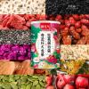 Chia Seed Nuts Lotus Root Powder 500g/can Healthy nutritious breakfast,convenient instant meal cereal Full Chinese delicious Snacks (Chia seed pitaya nut lotus root powder,2can) view 3