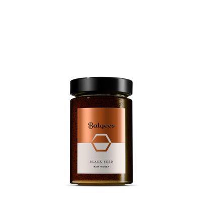 Balqees Raw Honey Fusion Honey (250g, Black Seed)