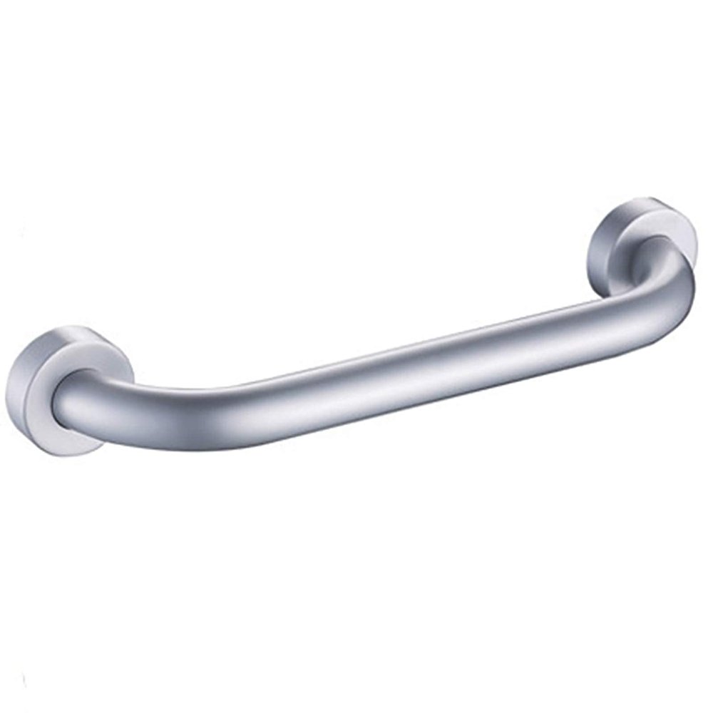 FEATUR Shower Grab Bar Handle, Support Grab Handle, Hand Rail for Elderly, Space aluminum bathroom grab bars,Brushed Nickel, Bath Safety Grab Bar with Concealed Screws,Shower Handle,Handicap,30cm
