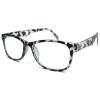 TWINKLE TWINKLE Stylish Unisex Reading Glasses 8 Colourful Trendy Retro Designer Anti-Slip Arm R223 (2 Pairs Demi Grey, 150 Magnification) view 4