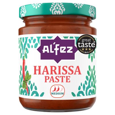 Al'Fez Harissa Spice Paste 180g | Medium Spice | Aromatic Middle Eastern Chilli Paste