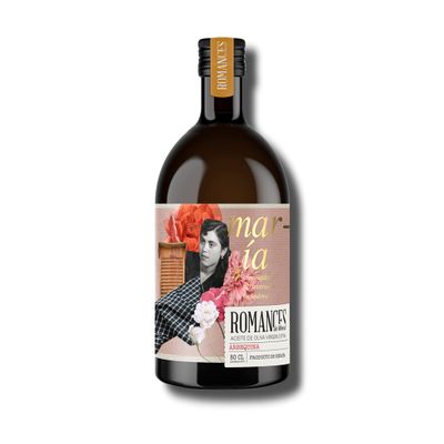 ROMANCES de Moral | Extra Virgin Olive Oil (Arbequina Variety, 500ml.) | Best Premium EVOO from Calatrava | Luxury gourmet EVOO from arbequina olives | Direct sale and limited production