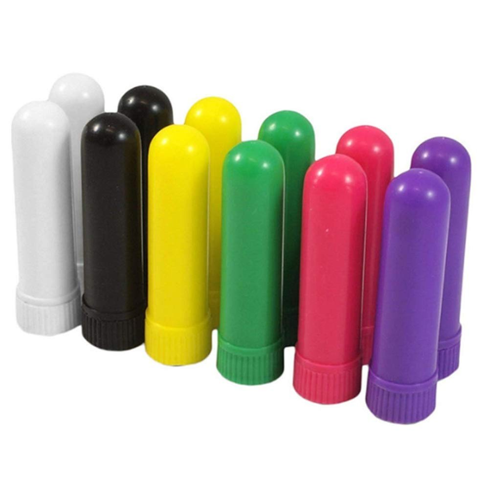 12 Pieces Aromatherapy Oil Aromatherapy Nasal Inhaler in Laptop