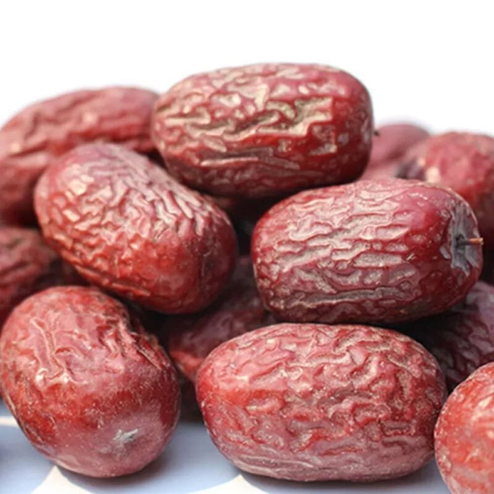 cn herb 250g Xinjiang Unwashed Ruoqiang First-class Grey Jujube and Large Red Jujube Seeds In Bulk