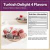 Eastanbul Turkish Delight, Turkish Delights Candy Assorted Flavor, 600g view 2
