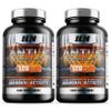 Anti-E Complex for Men - Natural Blocker & Regulation Complex - 1 Month Course - with D Aspartic Acid, Nettle Leaf, Resveratrol (240 Count (Pack of 2)) view 1