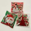 30 MINI PEPPERMINT RED GREEN CHRISTMAS CANDY CANES 3 pack of 10 view 1
