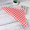 400pcs Burger Paper Food Plaid Wrapping Paper Sandwich Wrapping Custom Sandwich Wrap Burger Lunch Wrap Plaid Lining view 3