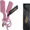 ZAMAHA UK Cut Throat Razor Kit - Straight Razor Men - Professional Barber Shaving Razor for Men - Moustache & Beard Razor Men Shaving Kit view 2