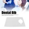100pcs Disposable Bibs Adult Disposable Bibs Waterproof Adult Bib Restaurant Beauty Salon Elderly Dental Bib 15.7 X 23.6 Inch (White) view 4