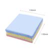 10pcs Microfibre Cleaning Cloth Spectacles Cleaning Cloth Sunglasses Cleaning Cloth Camera Lens Cleaning Cloth for Spectacles Sunglasses Camera Lens Cd's DVD's Pda's Computer Screens 14cmx14cm view 4