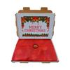 Christmas Milk Chocolate Assortment Sweet Gift Box Hamper Xmas Stocking Filler Christmas Treats Box - Santa Belt coin,Santas,Nutcracker,Sprouts,Stars 400g view 3