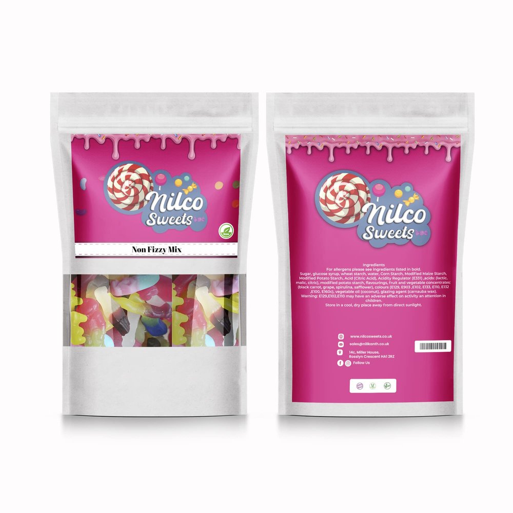 Nilco Sweet Pick & Mix Sweets Classic Traditional Retro Candy Non Fizzy Mix 100 Gram to 800 Gram (200 Gram)