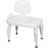 DMI Tool-Free Universal Transfer Bench for Bathtubs & Showers, 350lb Weight Capacity, Adjustable Legs, Secure Handles, FSA & HSA Eligible view 1