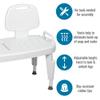 DMI Tool-Free Universal Transfer Bench for Bathtubs & Showers, 350lb Weight Capacity, Adjustable Legs, Secure Handles, FSA & HSA Eligible view 2