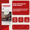 Kimbo Coffee Espresso Barista Capsules (10 x 10) | Nespresso Coffee Machine Compatible | 100 Aluminium Capsules, Medium Dark Roast | Italian 100% Arabica Coffee Pods, Barista Series view 2