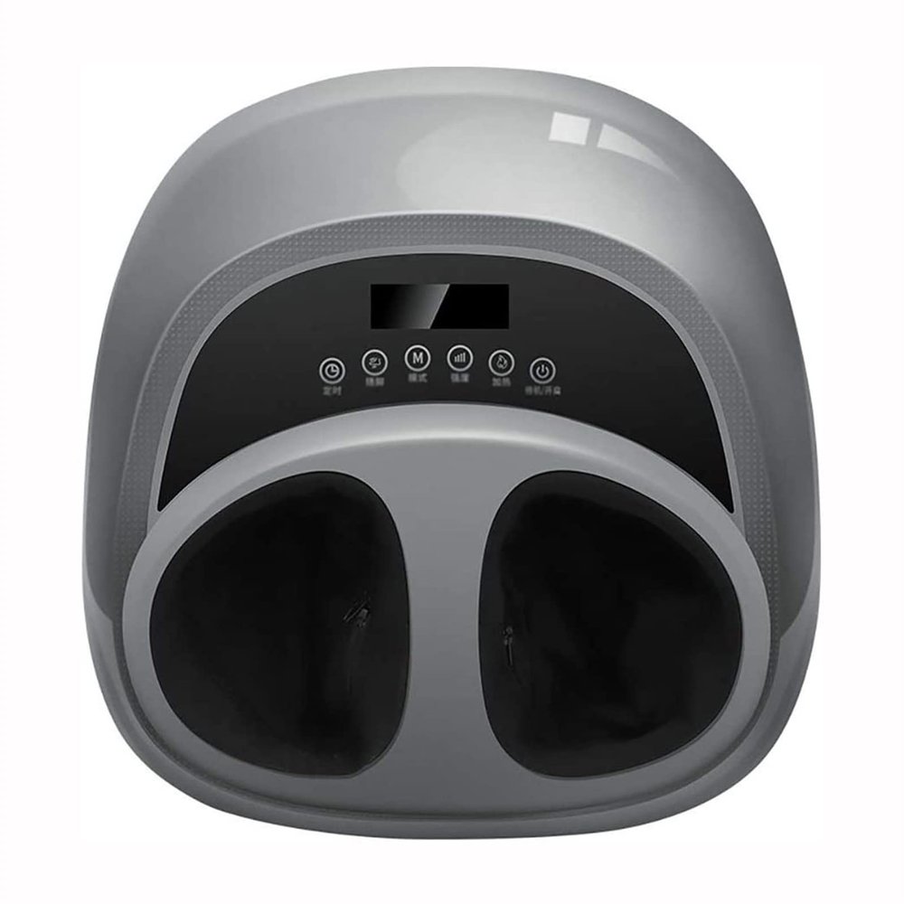 ADITAM Foot Massager Machine with Soothing Heat, Deep Kneading Therapy, Air Compression, Improve Blood Circulation and Foot Wellness,Relax for Home or Office Use Double the comfort