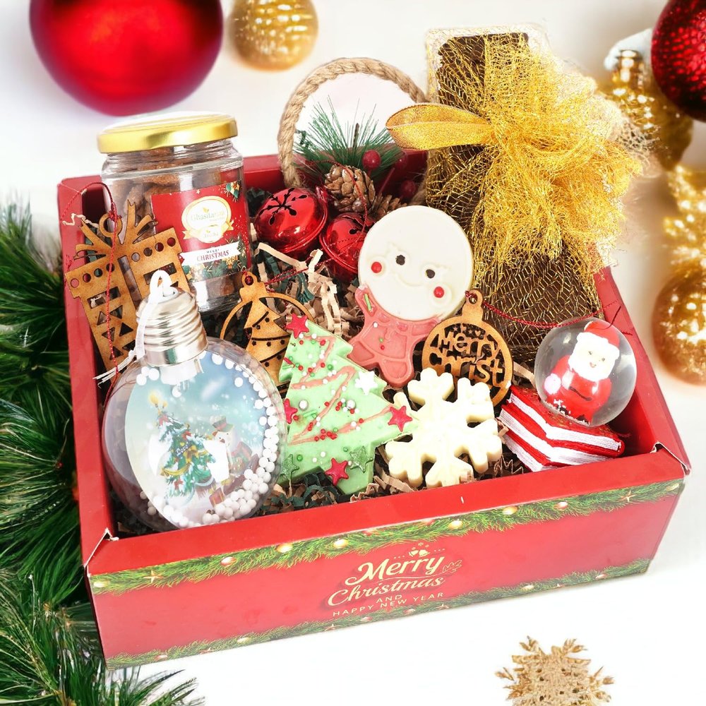 Ghasitaram Gifts Jaiccha Christmas Gifts Christmas Hamper Box