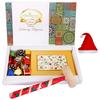 Ghasitaram Gifts Jaiccha Christmas Gifts Christmas Colourful Chocolate Bark with Dcor view 1