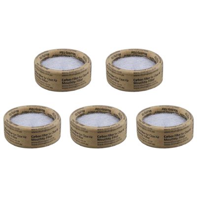 Replaceable Activated Carbon Filter for Universal Silicone Mouth Funnel(5pcs)