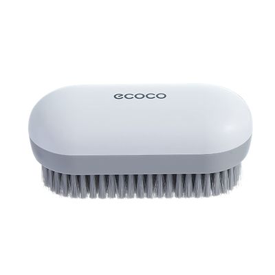MEIJMJIA - Washing brush, cleaning brush with extra hard bristles, for cleaning clothes, shoes, tiles, kitchen, bathroom (White/without handle)