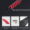 SHENUZ Water Fed Pole Kit, Window and Solar Cleaning Pole w/Water Fed Telescopic Brush/Brush Aluminum Outdoor Window Cleaner, Cleaning and Washing Tool,35FT/10.8M view 4
