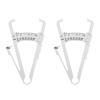 Baluue 4pcs Body Fat Caliper Accurately Fat Measuring Device for Men Skinfold Caliper view 1