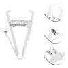 Baluue 4pcs Body Fat Caliper Accurately Fat Measuring Device for Men Skinfold Caliper view 2