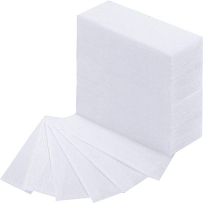 HoitoDeals White 200Pcs Eyebrows Wax Strips Hair Removal Wax Paper Facial Waxing Strips
