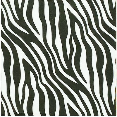 100 Ct Premium Luncheon Napkins,Bulk, Party Napkins,Cocktail Napkins,2-Ply, Disposable Napkin, Dinner Napkin Decorative Paper Napkins 6.5 /13,ideal for Birthday wedding graduation Anniversary,Zebra
