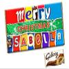 Christmas Personalised Customised Any Name Chocolate Bar Wrapper Novelty Gift CH-490 (with chocolate bar) view 1