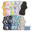 Asenappy 4 PCs Cloth Sanitary Pads Reusable X Large Cloth Menstrual Pads for Heavy Flow Night Use Pantyliners Wet Bag (5randompads) view 1