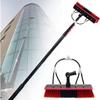 XINGSHANG Water Fed Pole Kit, 3.6-11M Adjustable Window Cleaning Pole - 180 Rotatable Brush Head Telescopic Cleaning Brush Outdoor Window Glass Solar Panel Spray Washer Washing Equipment (12FT/3.6M) view 1