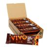 Vivo life Plant Protein Bars - High Protein, Nutrient dense, Slow Release Energy - 12 x 65g Pack (Cacao Orange) view 1