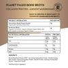 Planet Paleo Organic Bone Broth - Ancient Mushrooms (225g, 25 Servings) - Organic, Grass Fed, High Protein, with Reishi, Cordyceps, Lion's Mane and Shiitake - Adaptogens for Healthy Defences view 3