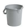 10L Plastic Bucket With Litre Scale High Grade Storage and Durable Multipurpose - Handle & Spout for Food Storage, Garden, Cleaning, Kitchen view 1