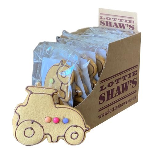 Lottie Shaw's Gingerbread Tractors 12 x 50g