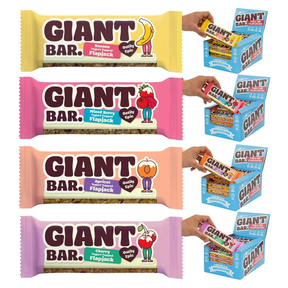 Ma Baker Smoothie Bars Yogurt Mixed 100 g (Pack of 20)