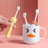 GLEAVI 3pcs Portable Boys and Girls Toothbrush Boy Girl Travel Household Soft Bristle Manual Ergonomic Tooth Brush for Year Old Daily Use view 3