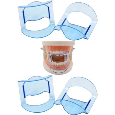 Fopytu 5 Pcs Dental Mouth Retractor Pipe Expander Mouth Opener for Front Teeth as Physician's Clinic Mouth Care