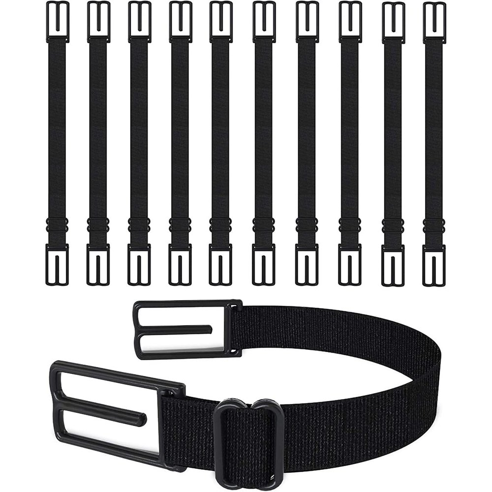 Hsthe Sea 10 Piece Mask Holder Elastic Mask Holder to Relieve Ears and Back of Head Pressure and Pain