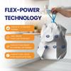 XupZip Drawstring Bin Bags  30L Heavy-Duty Bin Liners Bags with Secure-Fit Closure  Strong Flex-Power Trash Bag with Leak, Puncture & Rip Protection, 2 Rolls (40 Pcs) view 2