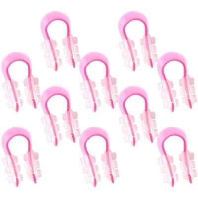 GLEAVI 10pcs Nose up Clip Lifting Nose Higher Clip Lifter Straightener up Shaping Shaper Nuzzle Supplies Beauty Tools Pincher Cosmetic Silica Gel