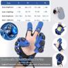 BiiKoon Hand Rehabilitation Robot Gloves Hemiplegia Stroke Patient Hand Exercisers Finger Function Recovery Training Equipment Arthritis Trainer Gloves (Color : X-Large, Size : Right Hand) view 3