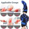 BiiKoon Hand Rehabilitation Robot Gloves Hemiplegia Stroke Patient Hand Exercisers Finger Function Recovery Training Equipment Arthritis Trainer Gloves (Color : X-Large, Size : Right Hand) view 4