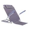 Adjustable Bed Backrest Support Folding Backrest Bed Use on Top of Mattress Floor Beach Healthcare Back Rest with Sturdy Spray Steel Pipe, Foldable view 1