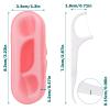 WLLHYF Dental Floss 4 PCS Travel Dental Flosses Case Portable Case Refillable Dental Floss Picks Organizer 40 Picks Professional Toothpicks Sticks for Family Hotel Travel Women Men Teeth Cleaning view 2
